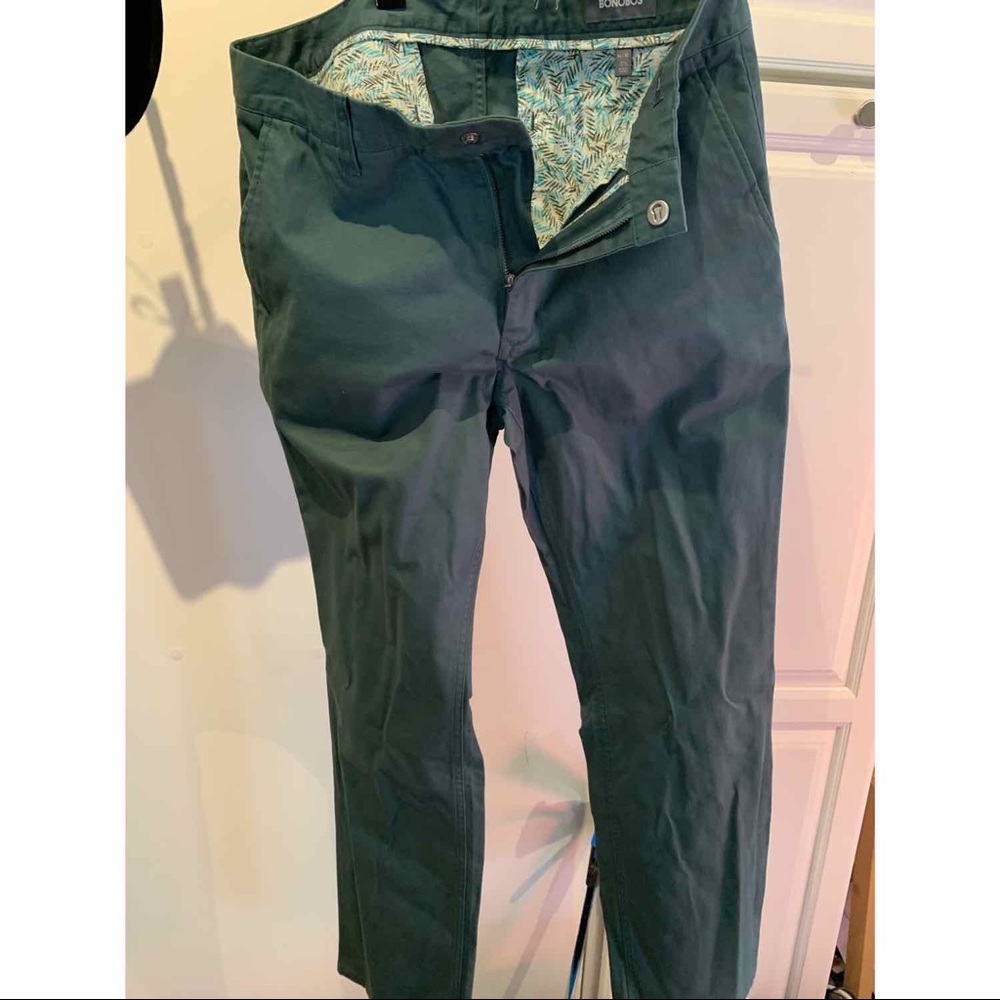 Bonobos Classic Straight Washed Chino 34/30.  Worn once!